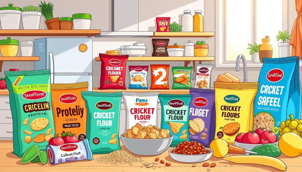 major food companies cricket flour