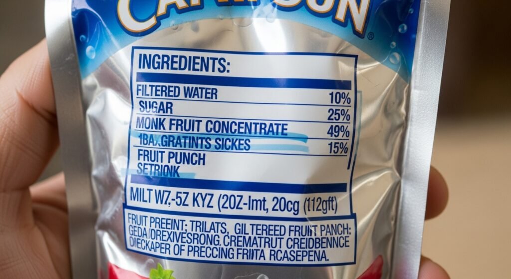Capri Sun Ingredients: 7 Things Parents Should Know
