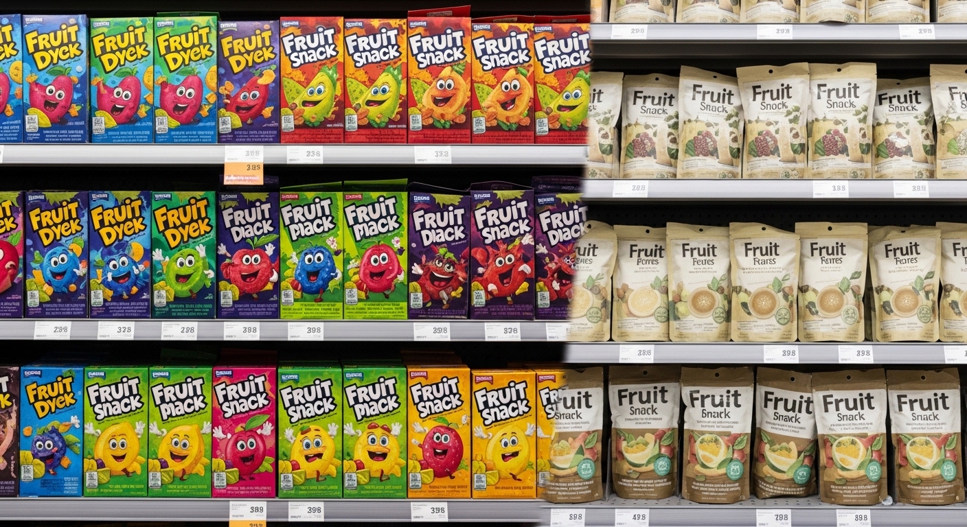 Fruit Roll-Ups Ingredients: Red 40 & 8 Additives