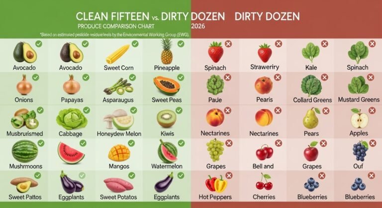 Dirty Dozen 2026: 12 Most Pesticide-Laden Picks