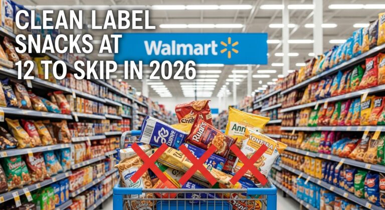 Clean Label Snacks at Walmart: 12 to Skip in 2026