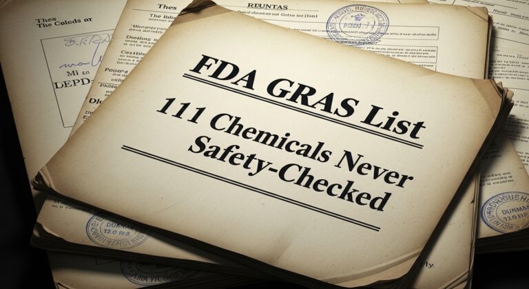FDA GRAS List: 111 Chemicals Never Safety-Checked