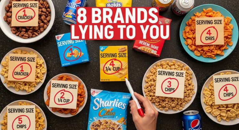 Serving Size on Food Labels: 8 Brands Lying to You