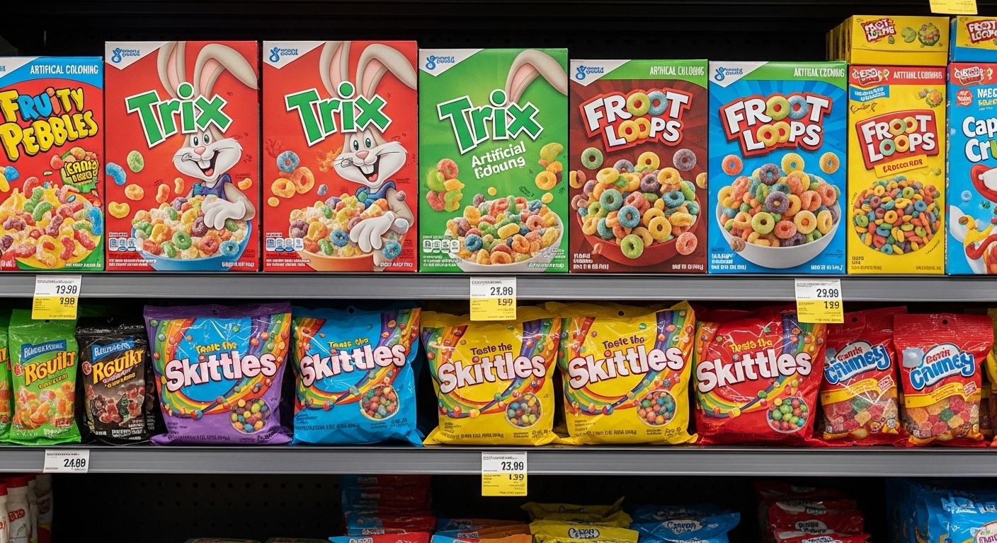 Food Dyes: What Red 40 & Yellow 5 Do to Kids