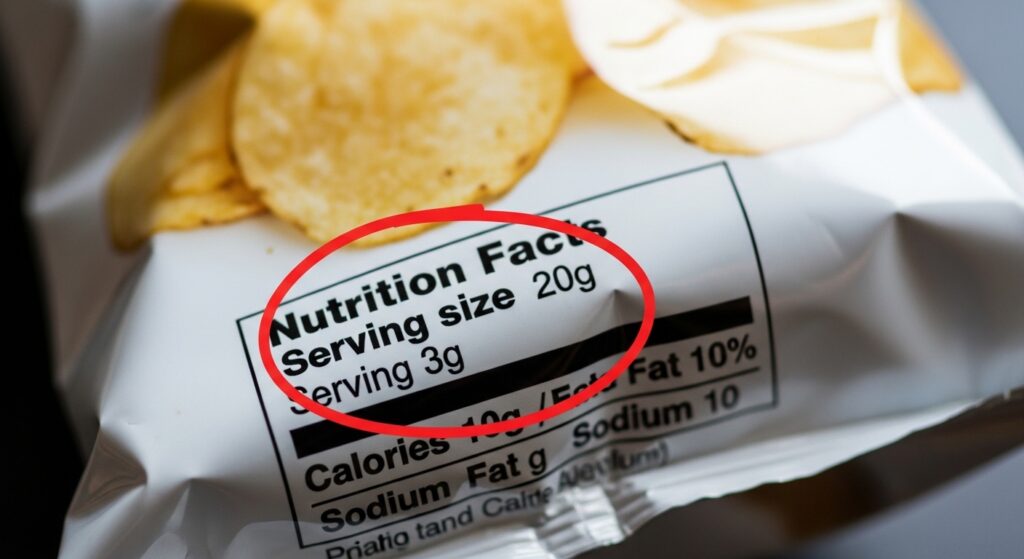 Serving Size on Food Labels: 8 Brands Lying to You