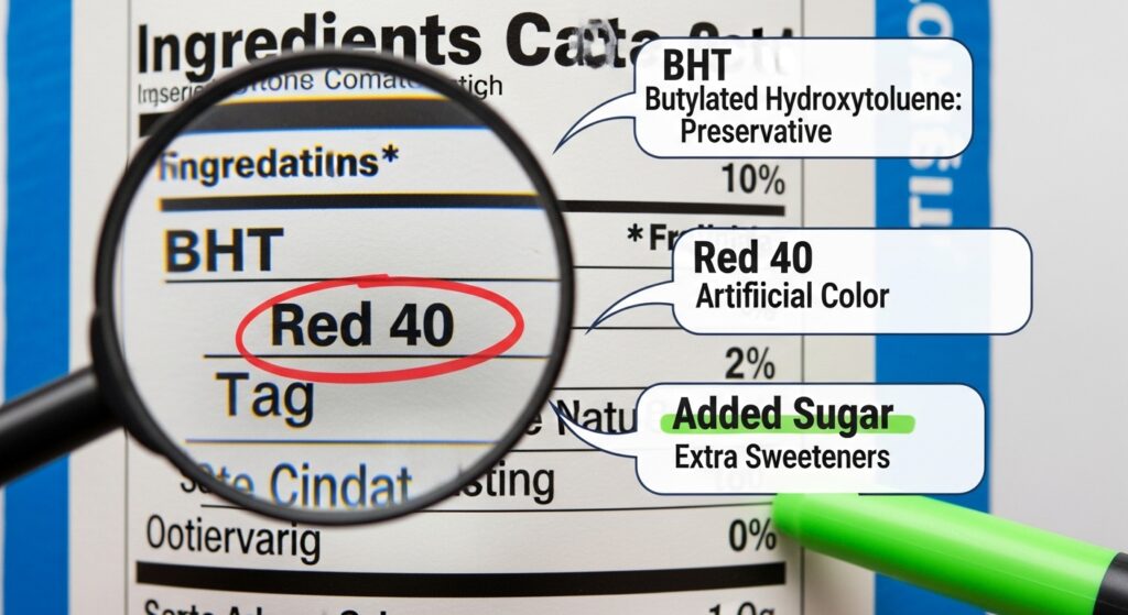 how-to-read-cereal-ingredient-label-bht-red40-added-sugar