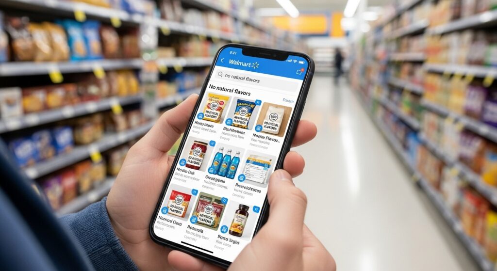 How do I find products with no natural flavors at Walmart "What Is Natural Flavor"